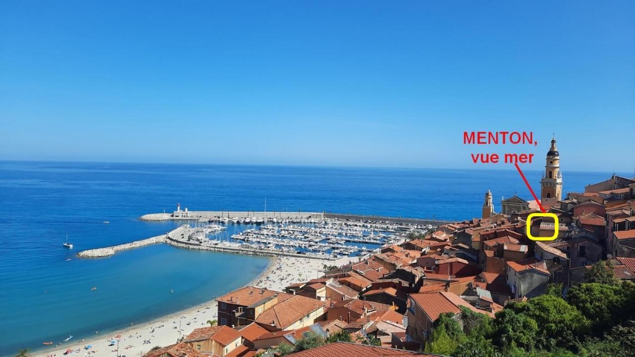 Menton, Centre Historique, Vue Mer Esterno foto