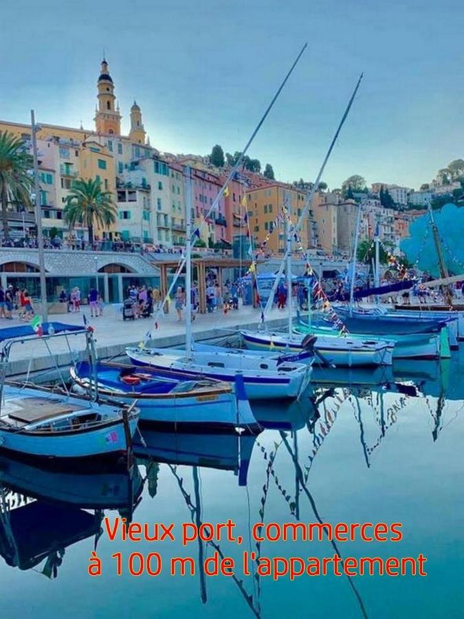 Menton, Centre Historique, Vue Mer Esterno foto
