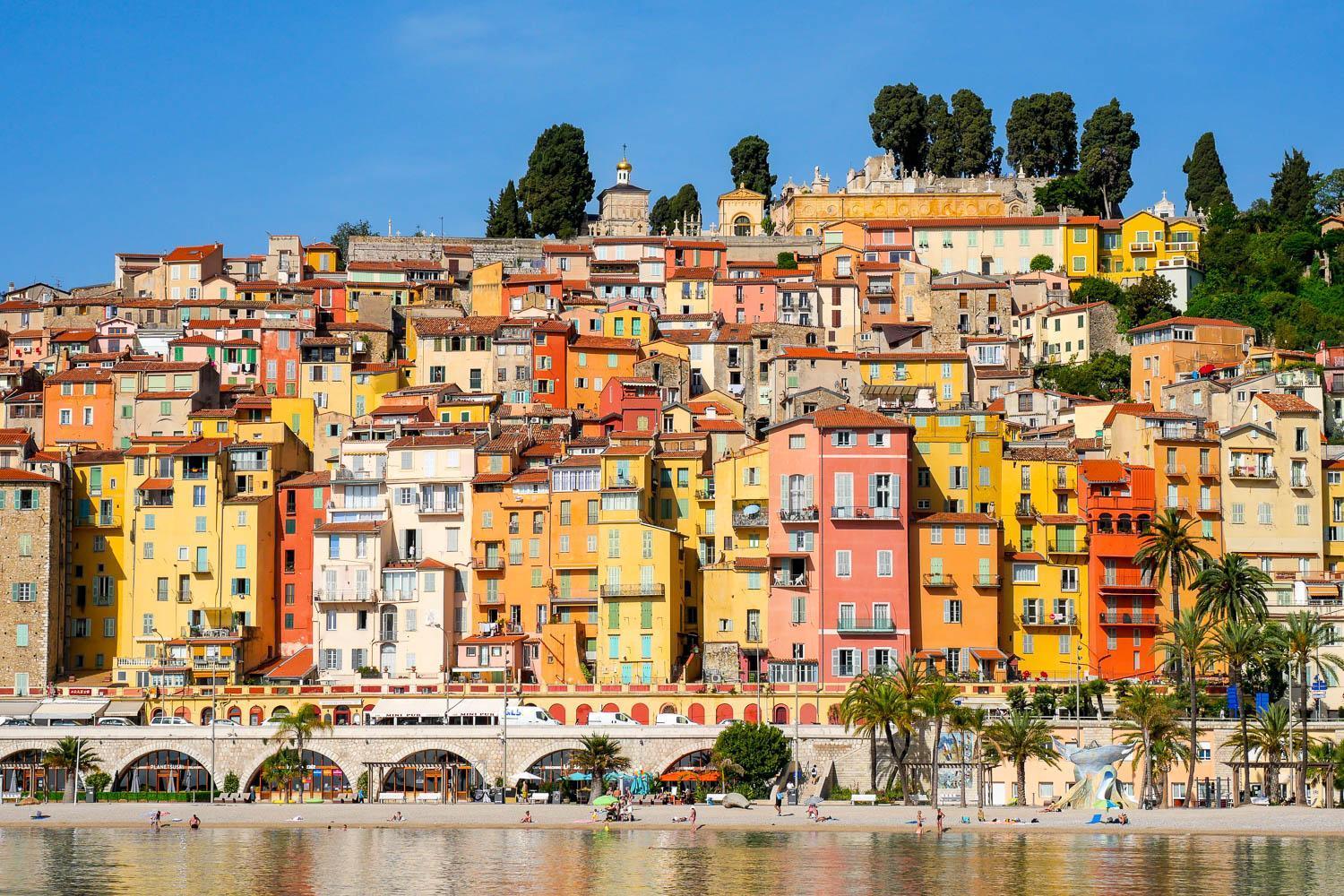 Menton, Centre Historique, Vue Mer Esterno foto